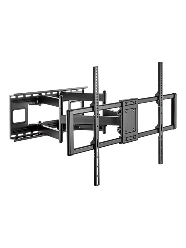 Gembird mounting kit - for LCD / LED display - full motion - black - Max 120 kg - recommended for 120