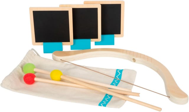 Small Foot - Wooden Bow and Arrow Active Playset 8 pieces.