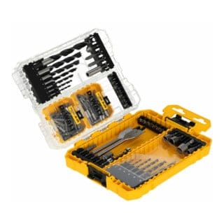 Dewalt DT70785-QZ 100-piece accessory set in a medium-sized Toughcase+