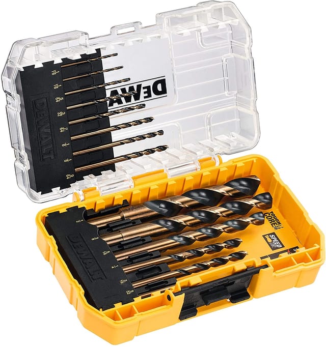 Dewalt DT70727-QZ 14pc Black&Gold Metal Drilling Set