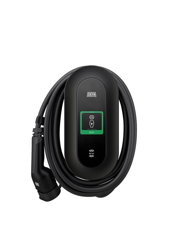 Defa Power Home charging box 22kW incl. 6 meter cable 4/5G and WiFi Black