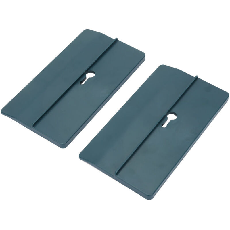Zvd Abs-deckenbefestigungsplatte, 2 Stück, Hohe Härte, Robust Und Widerstandsfähig, Einfache Installation, 15 X 8 Mm, Kompaktes Design, Raue Umgebung