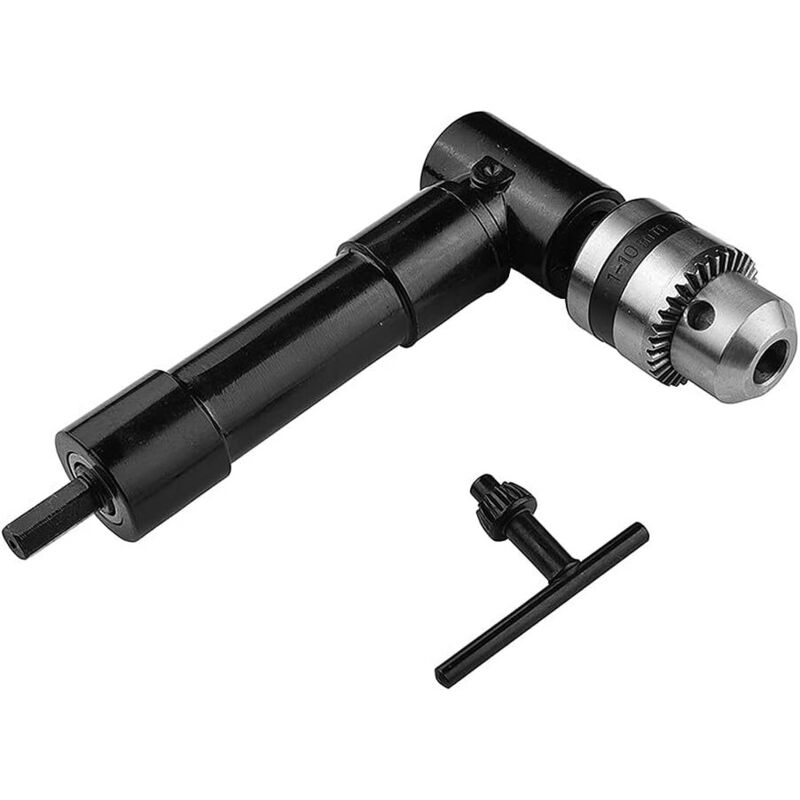 90°-winkelbohrfutter, Selbstspannendes 90°-winkelbohrfutter, Elektroschaft 1-10 Mm, Bohrer-verlängerung, Geeignet Für Arbeiten In Engen Winkeln