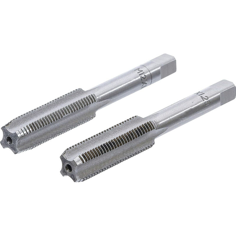 Gewindebohrer Und Schneideisen M12 X 1,25, Vorgewindebohrer Und Schneideisen M12 X 1,25 Mm, Set Mit 2