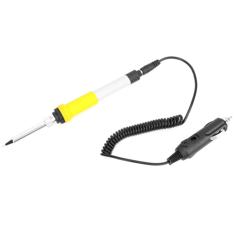Zvd Elektrischer Lötkolben, Mit Krokodilklemme Betriebener Elektrischer Lötkolben Fürs Auto, Tragbar, Dc 12v 60w