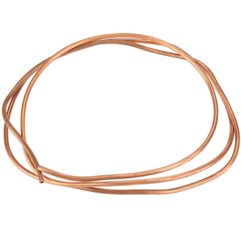 Flexibles Kupferrohr – Flexible T2-kupferspule, 2 Meter, Innendurchmesser 4 Mm, Außendurchmesser 5 Mm, Wandstärke 0,5 Mm, Für Kältetechnik