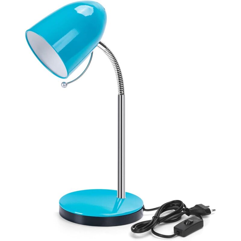 Zvd Retro-schreibtischlampe Für Kinder, Led-leselampe, Kompatibel Mit Led-lampen Vom Typ E27 (max. 11 W)