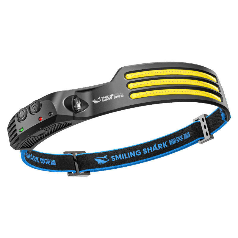 Zvd Superstarke Led-stirnlampe, Usb-wiederaufladbare Stirnlampe, 3 Leds, 230°, Superhell, Mit Bewegungssensor, Wasserdicht, 0,1 Kg, Leicht, Ideal Für Angeln, Camping, Laufen