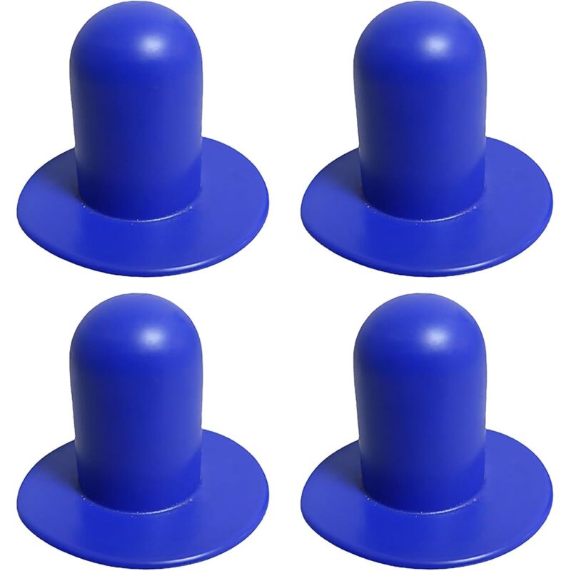 Zvd 4er-pack Pool-wandstopfen - Ersatzteile - Aufstellpool-filter - Pumpenfilter - Lochstopfen Kompatibel Mit Intex Und Bestway (blau)
