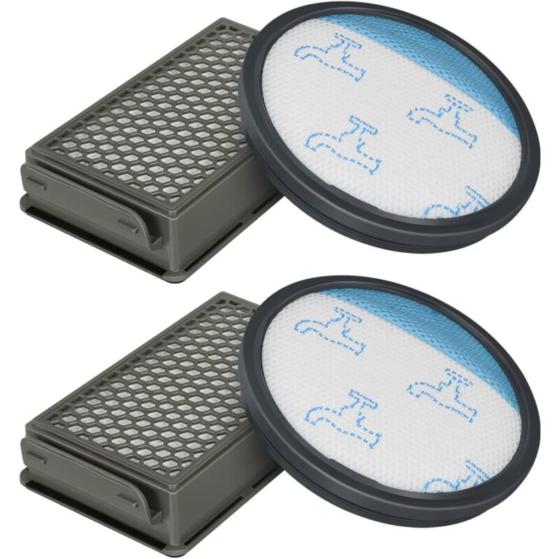 Zvd Hepa-filter Für Rowenta/moulinex/tefal Compact Power Cyclonic Staubsauger, Ersatz-filtersystem-zubehör Zr005901 2 Stück