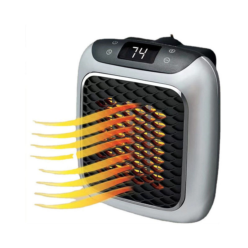 Zvd Heizgebläse Mit Fernbedienung, Mini-keramikheizer 800 W, Leiser Und Energieeffizienter Strahlungsheizer, Mit 12-stunden-timer, Thermostat