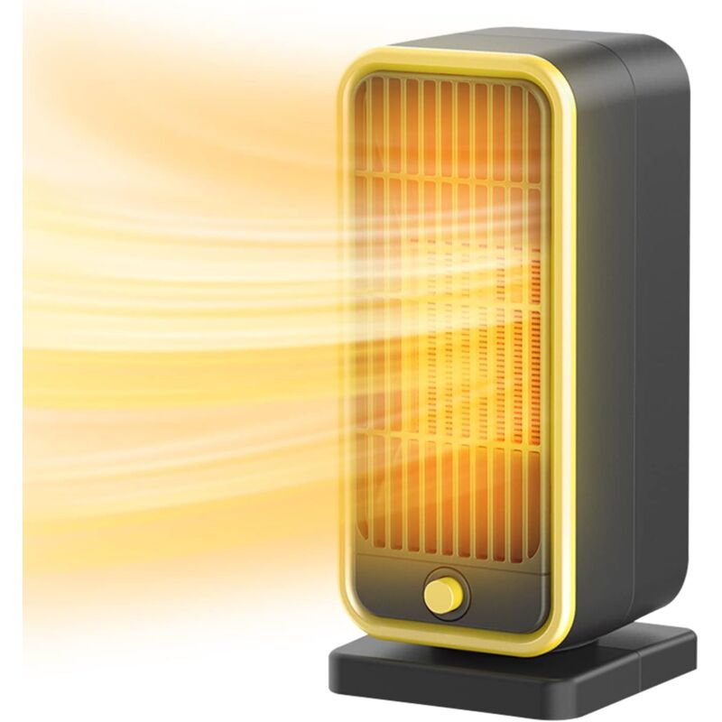 Mini-keramik-heizlüfter 500 W: Sicheres Und Schnelles Heizen, Mit Überhitzungs- Und Kippschutz