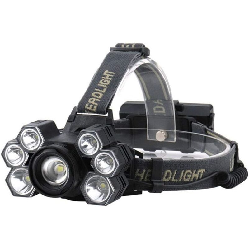 Zvd Stirnlampe, Led-stirnlampe Wasserdicht, Campinglampe, Wanderlampe, Angelbeleuchtung