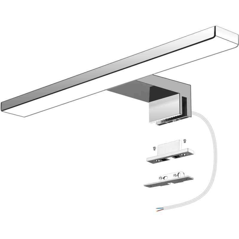 Led-beleuchtung Für Badezimmerspiegel, 6 W, 600 Lumen, 30 Cm Kaltweißes Licht (6000 K), Wasserdicht Ip44, Flimmerfreie Möbelleuchte