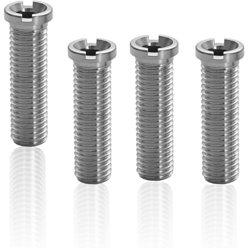 Zvd Spülenkorb-schrauben, 4er-set, Für Küchenspülen-abläufe, 45 Mm, Edelstahl, Für Abflussstopfen