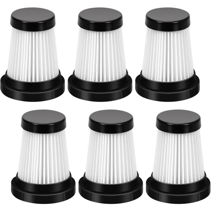 Zvd 6-teiliges Hochleistungs-luftfilter-zubehör Für Moosoo K12 K12 Pro K13 Akkustaubsauger, Waschbarer Staubsaugerfilter