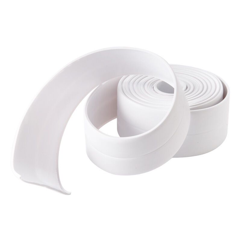 Zvd Anti-schimmel-band, Pvc-dichtungsband Für Küche, Wc 3 Stück - 6m X 3,8 Cm, Weiß