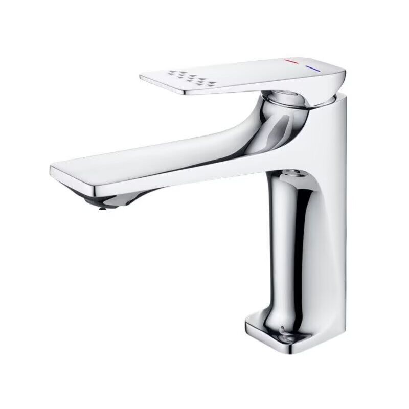 Zvd Waschtischarmatur, Spritzschutz-waschtischhahn Weiß Mit 60 Cm Wasserzulaufschlauch