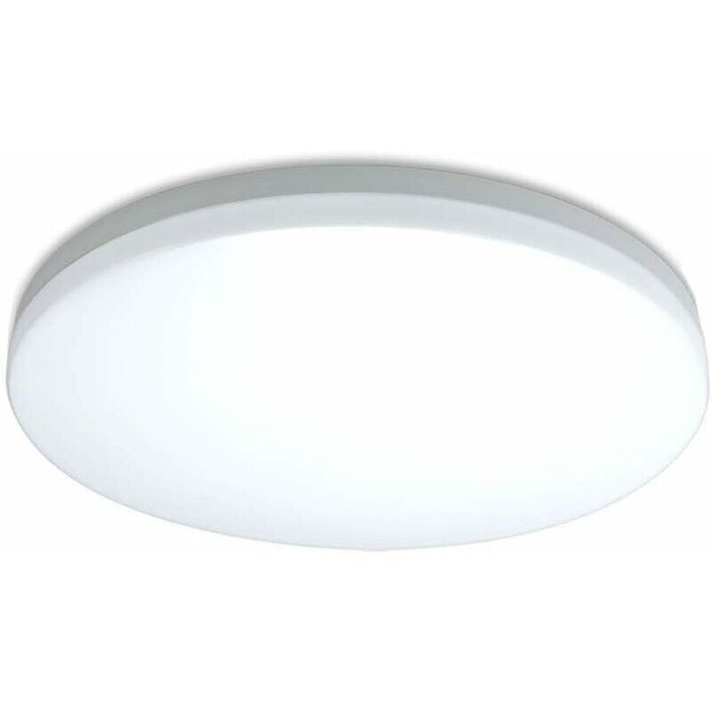 Zvd Led-deckenleuchte, 12w Led-deckenleuchte, Deckenbeleuchtung 23 X 5 Cm, Ip44 Wasserdicht, 4000k Neutralweiß, Runde Led-leuchte