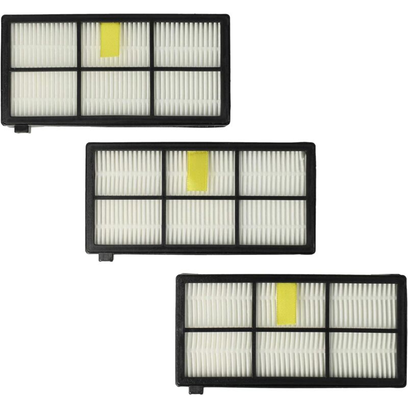 Zvd 3er-pack Filter Kompatibel Mit Roomba 800 Und 900. Ersatz-kit Für Filter Der Serie 8 Und 9. Ersatzteil Mit Drei Filtern