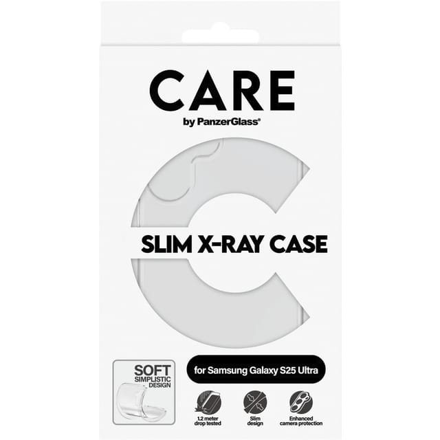 CARE by PanzerGlass Fashionable Case Transparent X-Ray Soft Basic Samsung Galaxy S25 Ultra