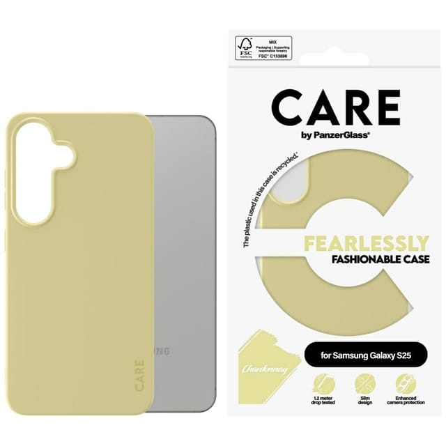 CARE by PanzerGlass Fashionable Case Chardonnay Samsung Galaxy S25