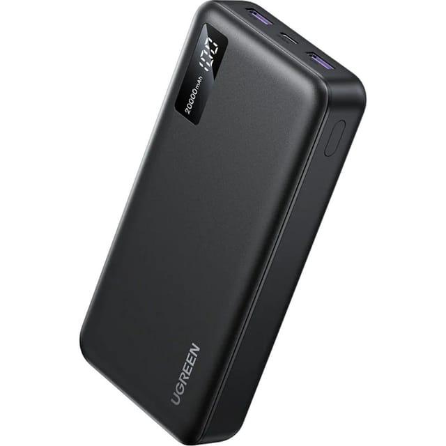 UGREEN 20000mah Two-Way Fast Charging Power Bank Powerbank (Akku) - schwarz - 20000 Ah