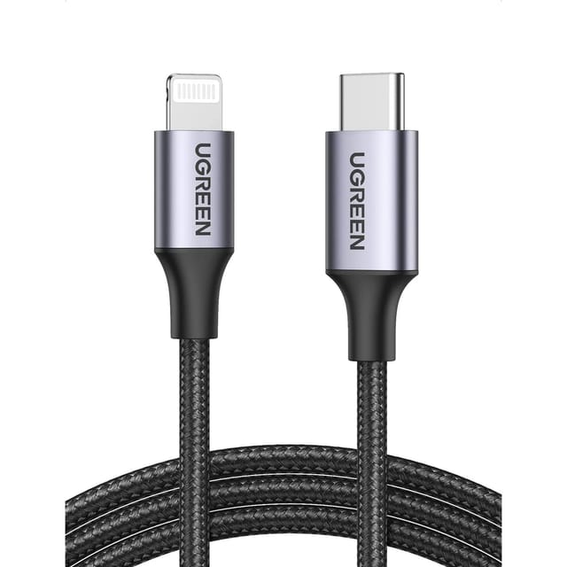 UGREEN USB-C Lightning - 1m - Schwarz