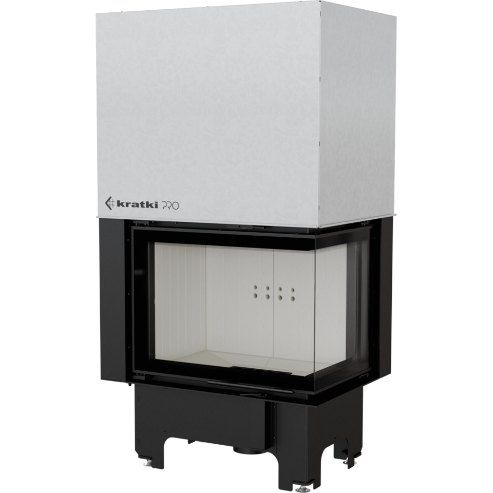 Kratki Kamineinsatz Vnp 700/480 Rechts Hebetür 12 Kw Kamin Kaminofen Heizeinsatz