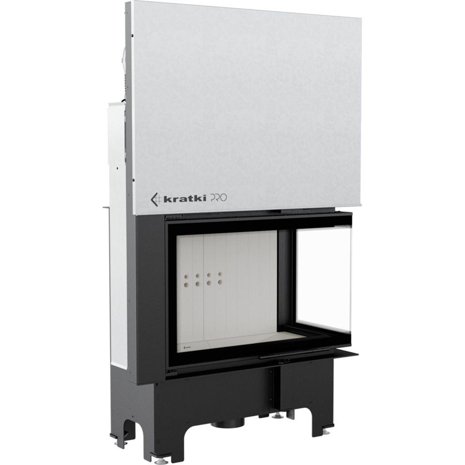 Kratki Kamineinsatz Vnp 810/410 Rechts Hebetür 14 Kw Kamin Kaminofen Heizeinsatz