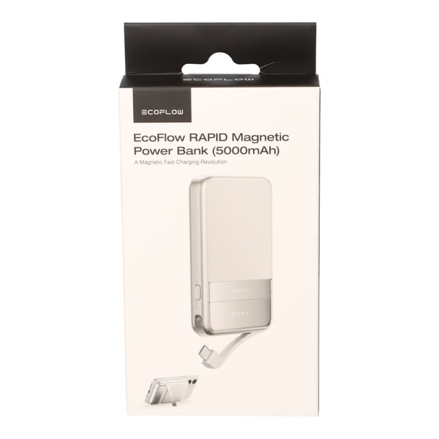 EcoFlow Rapid 5K - 30W- Qi2 - Wireless Charging Powerbank (Akku) - schwarz - 5000 mAh