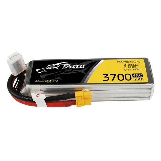 Gens ace &Tattu Battery 3700mAh 14.8V 45C 4S1P