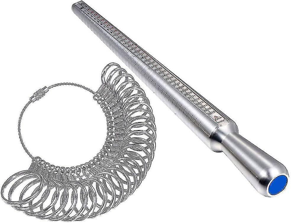 Ringgrößenmesser, Ringgrößenmesser Aus Metall, Ringgrößenmesser-set Mit Ringen