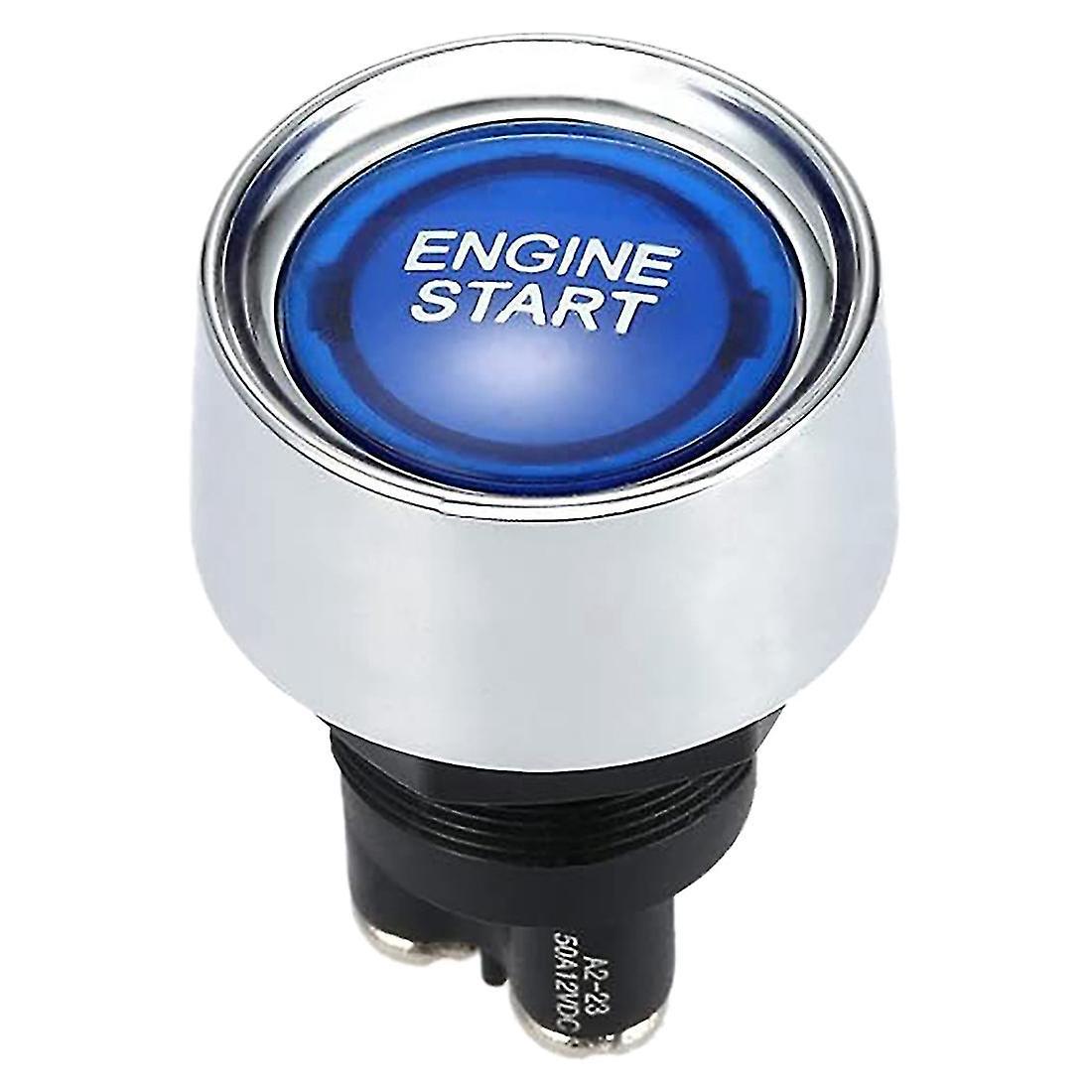 Blauer 12v/24v-gleichstrom-startknopf Für Autos, Lichtschalter, Zündschalter