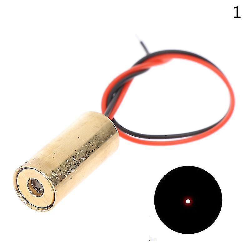 650 Nm 9 Mm 3 V 50 Mw Kupfer-laserkopf Kreuzlaserdiodenmodul Roter Laser Hfmqv-a1 (spot) -