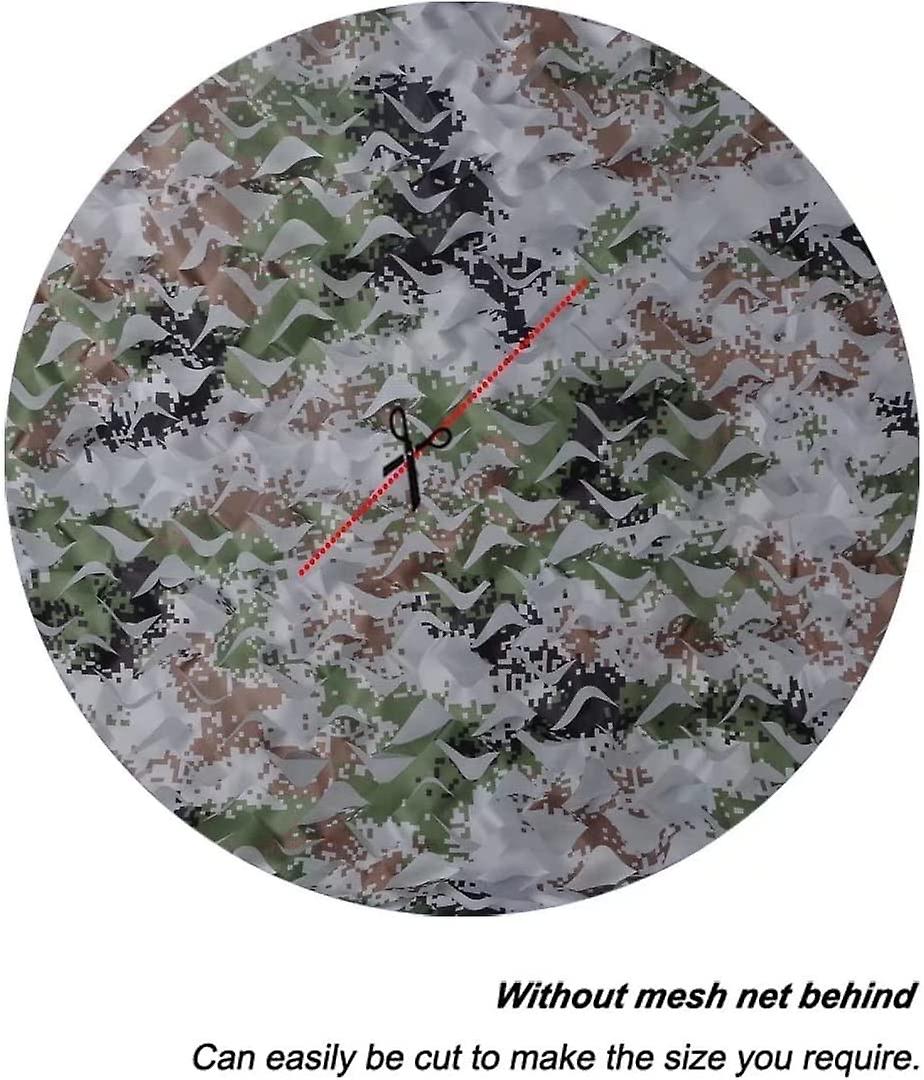 Digitales Tarnnetz Woodland 2x3m Für Jagd, Dekoration Und Sonnenschutz