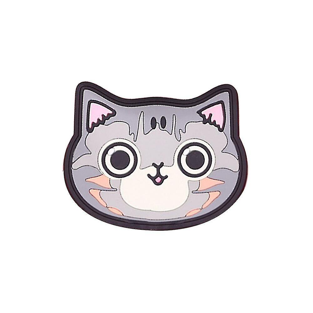 Silikon-untersetzer-set Mit Getigerter Katze – Rutschfest, Wärmeisolierend, Tischdekoration, Tassenaccessoires