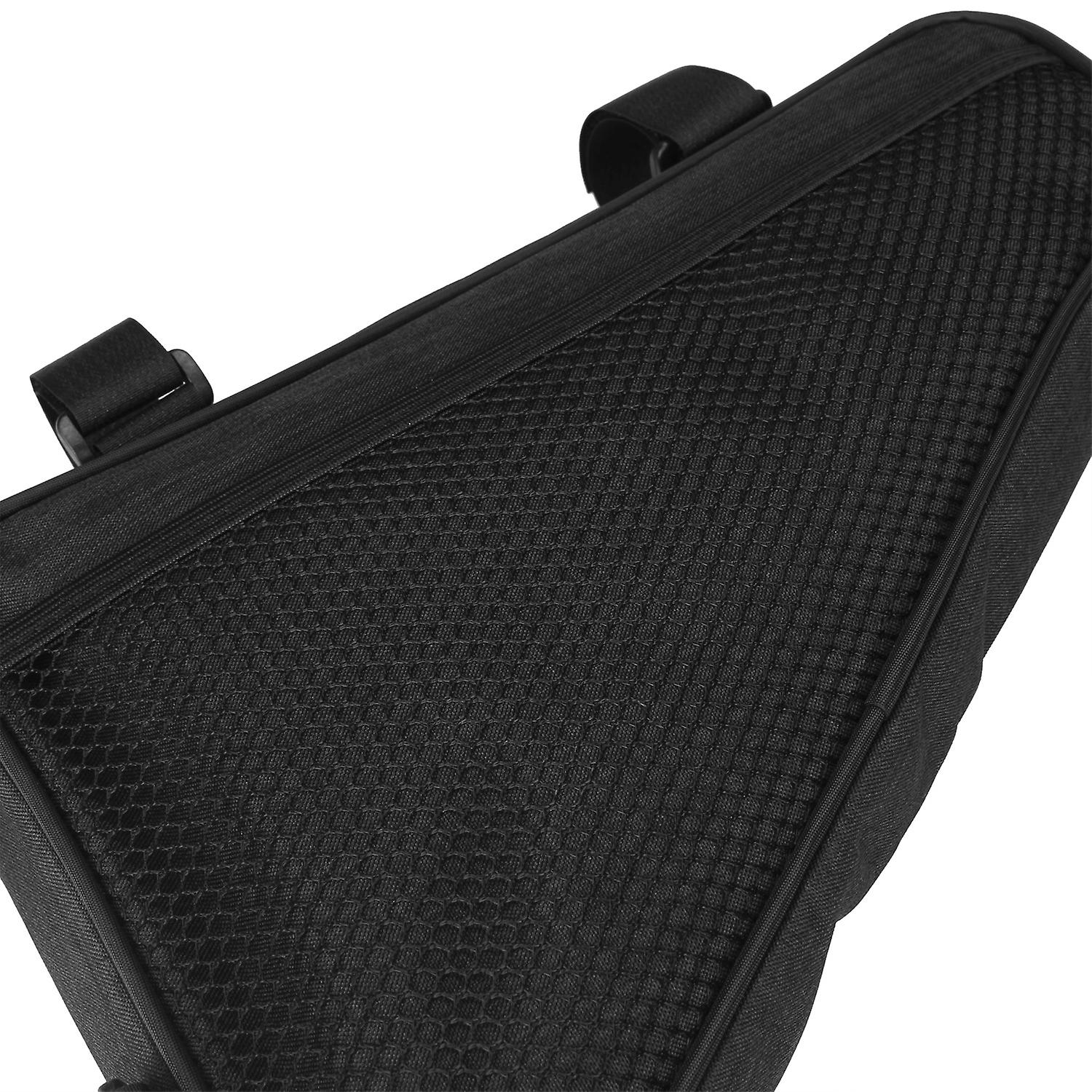 Graue, Dreieckige, Wasserdichte Und Reflektierende Fahrradtasche, Ideal Zur Aufbewahrung Und Reparatur Ihres Werkzeugs.