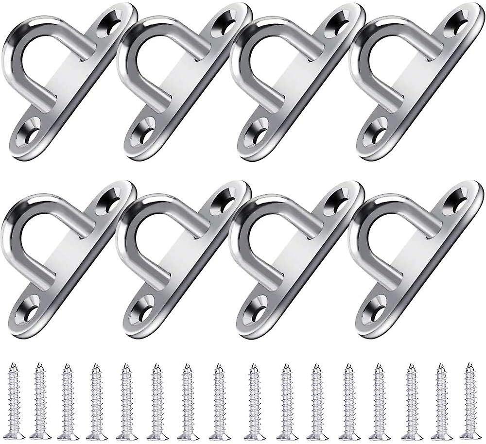 Robuste U-förmige Wandhaken Aus Edelstahl Mit 2 Löchern – 8er-pack