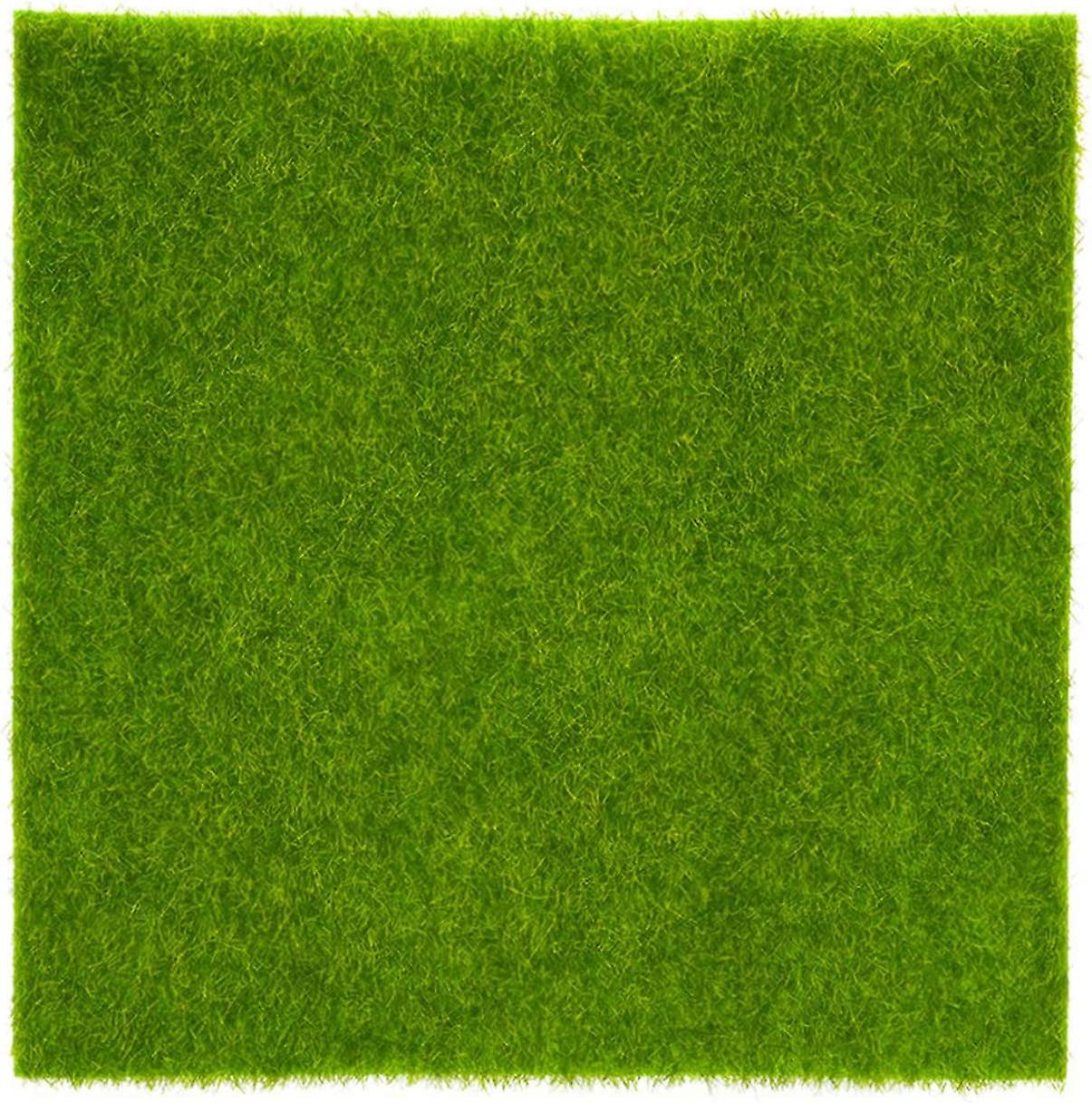 Grüne Kunstrasenmatte, Mikro-ornamental, 15 Cm, Aus Kunststoff, Für Den Innen- Und Außenbereich.