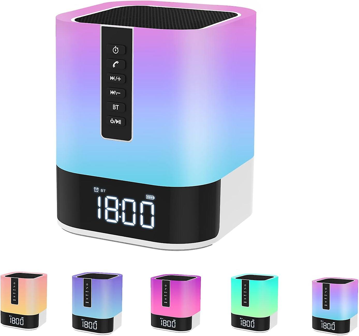 Bluetooth-nachtlicht Mit Touchscreen Und Integriertem Lautsprecher