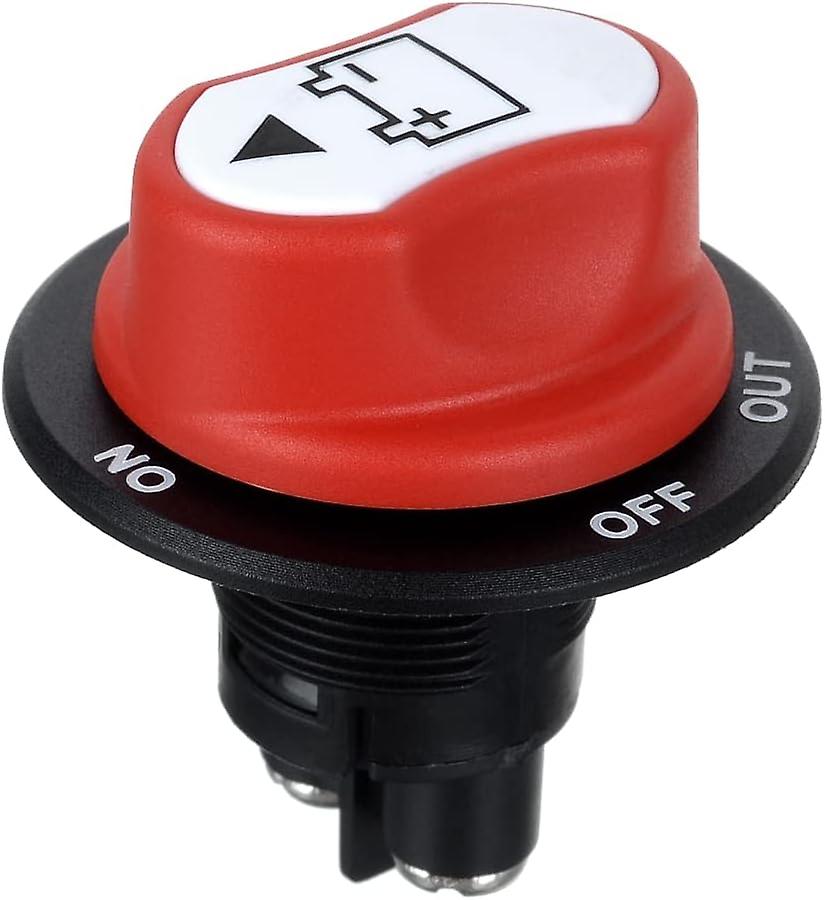 Miniatur-batteriewahlschalter Für Fahrzeuge Bis 50 V Dc, 50 A Dauerstrom / 75 A Intermittierend