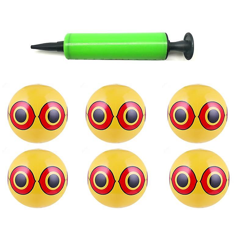 Set Mit 6 Vogelabweisenden Ballons – Augendesign, Um Vögel Fernzuhalten
