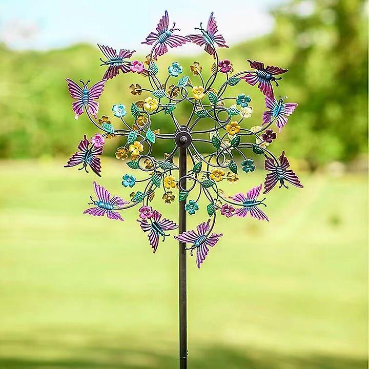 Windmühlen Aus Metall Für Den Rasen – Magische Gartendekoration Mit Einzigartigen, Beweglichen Skulpturen