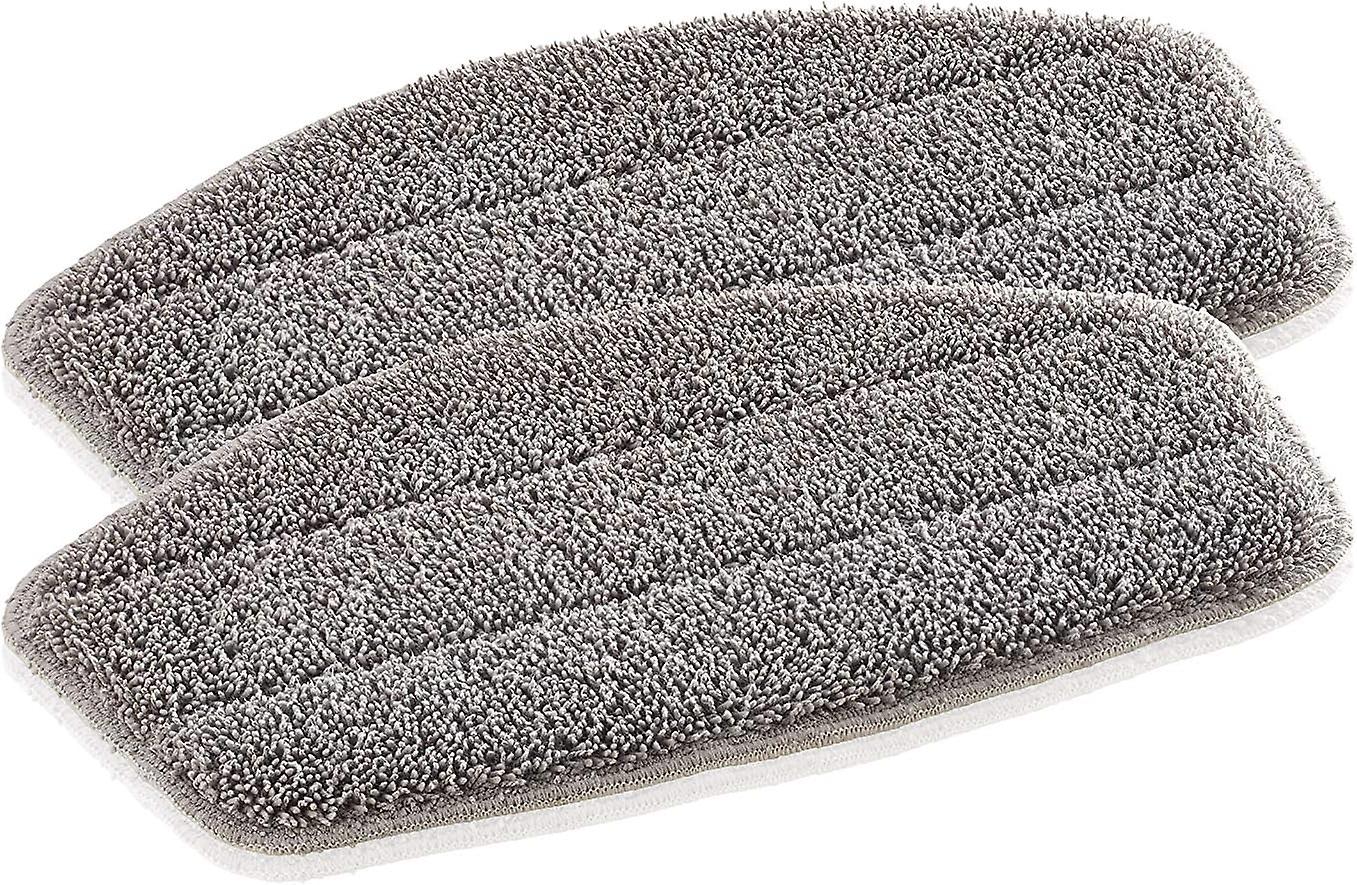 Set Mit 2 Ersatz-mikrofasertüchern Für Dampfreiniger, Waschbar, Mit Klettverschluss