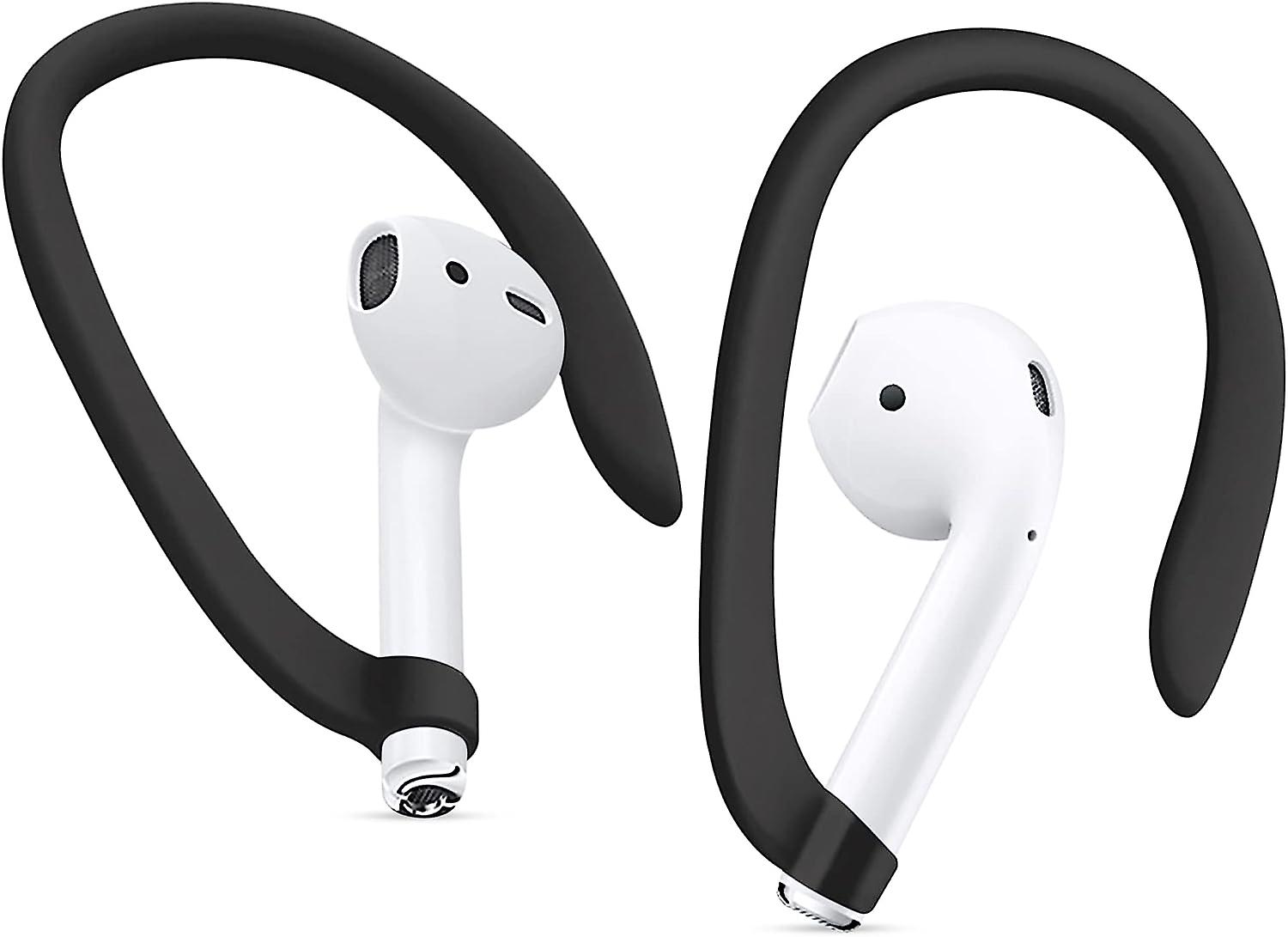 Schwarze Ohrhaken Für Airpods 3, 2, 1 Und Pro – Ohrhaken Mit Diebstahlsicherung Für Kopfhörer, Ideal Für Sportliche Aktivitäten