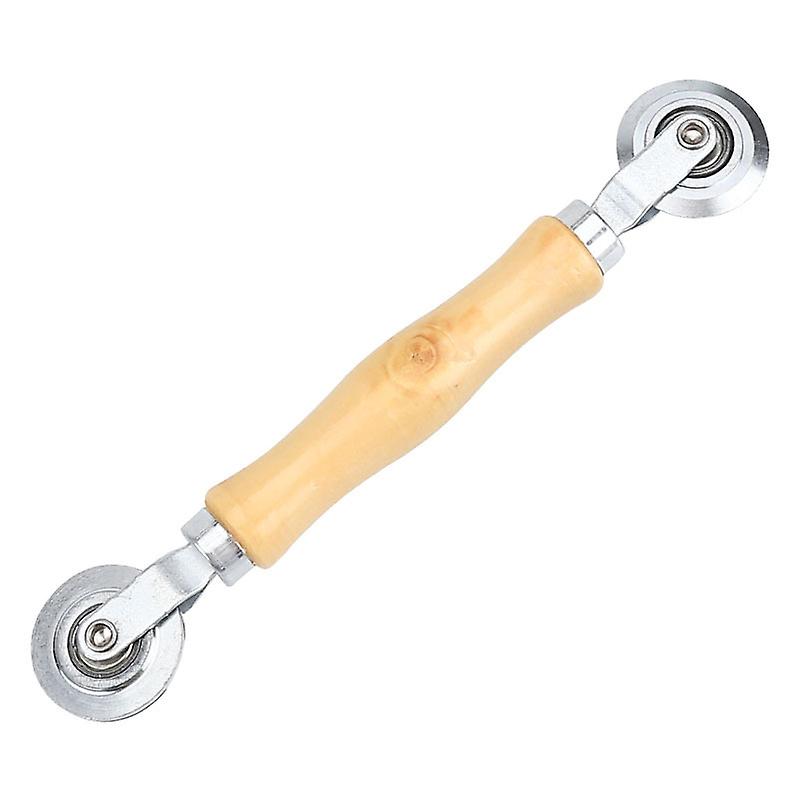 Moskitonetzrolle Aus Edelstahl Mit Holzgriff