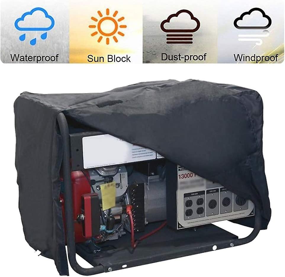 Staubdichte Aufbewahrungshülle Aus 210d Oxford-gewebe Für Generatoren Und Möbel (81 X 61 X 61 Cm)
