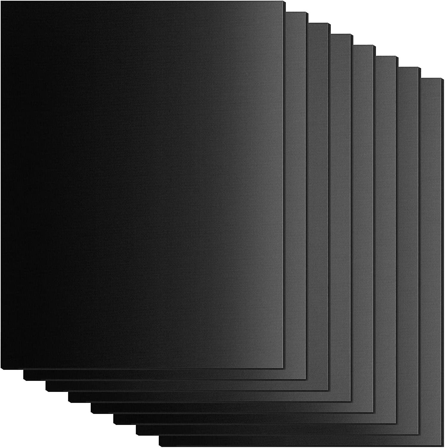 Set Mit 8 Grillmatten – 40 X 33 Cm – Teflonbeschichtung, Antihaftbeschichtet, Pfoa-frei – Hitzebeständig Bis 260 °c