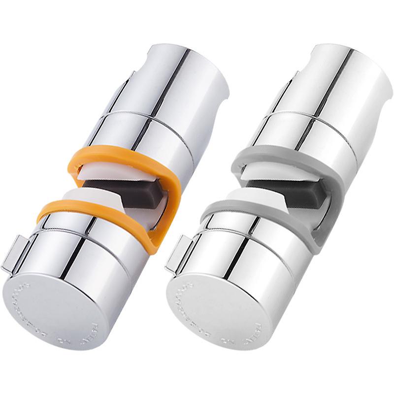 Verstellbare, Verchromte Universal-duschhalterung Für 20–25 Mm Duschköpfe – 2er-pack